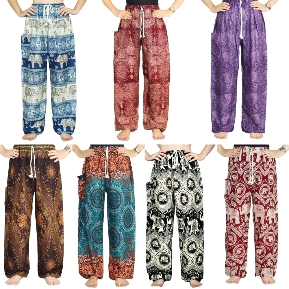 CHINRADA - CHANG THAI DRAW STING HAREM PANTS 🇹🇭 - Picture 9 of 10